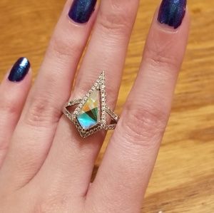 Iridescent Statement Ring